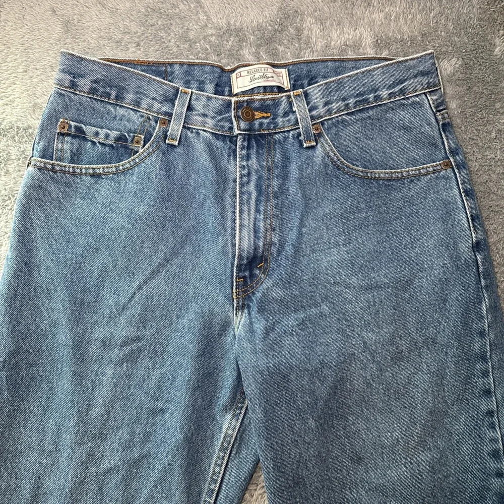 Levi Strauss Signature Relaxed Fit Men's Jeans 33x30 Medium Wash Straight Leg